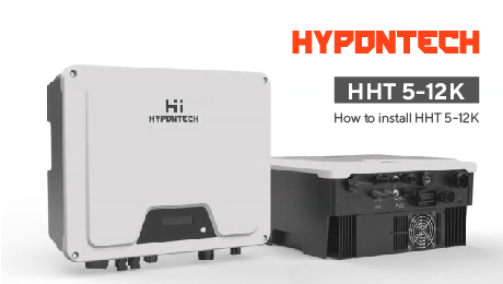 Instrukcje dotyczące instalacji trójfazowego falownika hybrydowego Hypontech HHT 5-12 kW